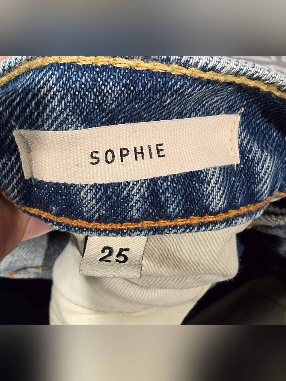 Imogene + Willie Sophie High Waisted Straight Ankle Jeans Size 25 - Picture 8 of 9
